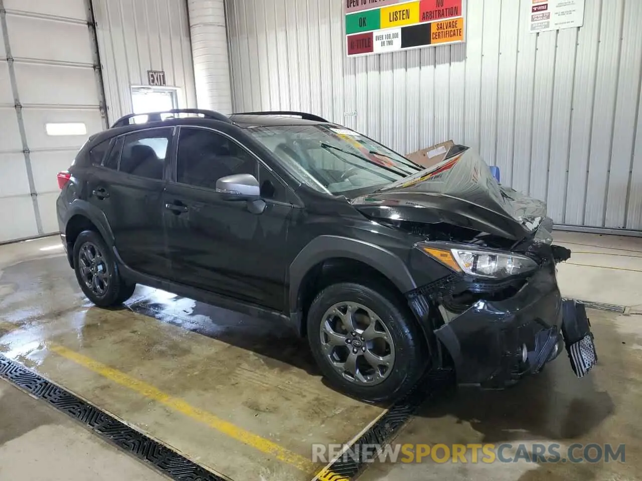 4 Photograph of a damaged car JF2GTHRC5PH296325 SUBARU CROSSTREK 2023