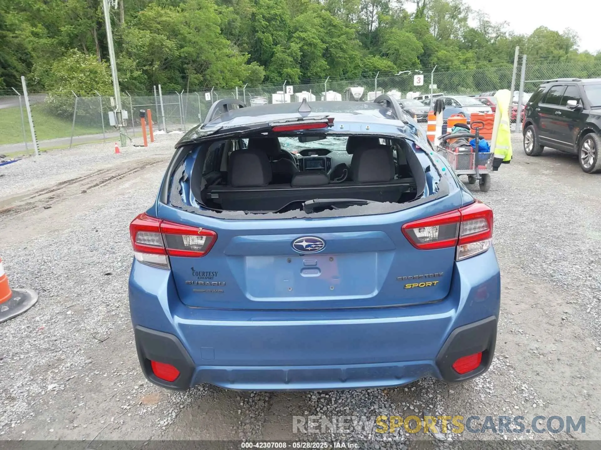 14 Photograph of a damaged car JF2GTHRC5PH303922 SUBARU CROSSTREK 2023