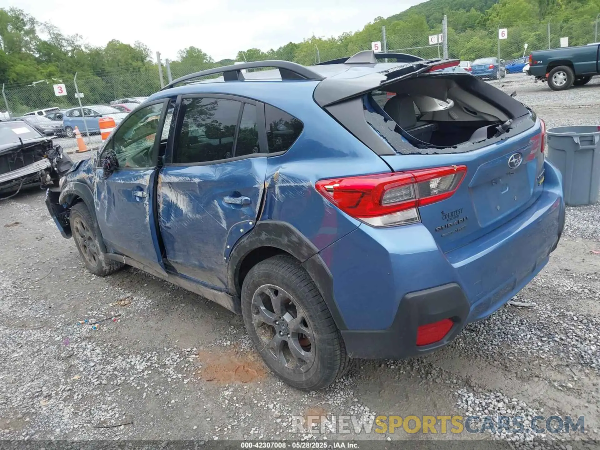 3 Photograph of a damaged car JF2GTHRC5PH303922 SUBARU CROSSTREK 2023