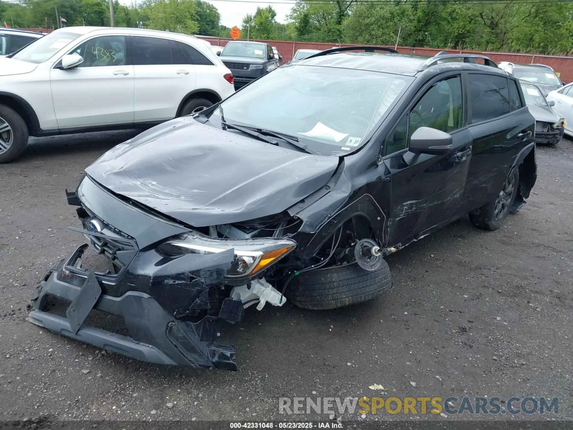 2 Photograph of a damaged car JF2GTHRC7PH229080 SUBARU CROSSTREK 2023