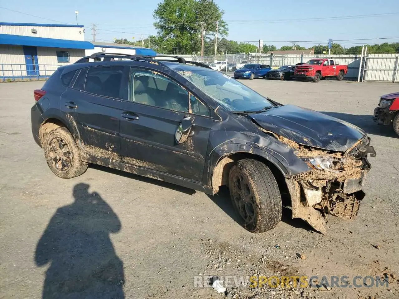 4 Photograph of a damaged car JF2GTHRC7PH234473 SUBARU CROSSTREK 2023