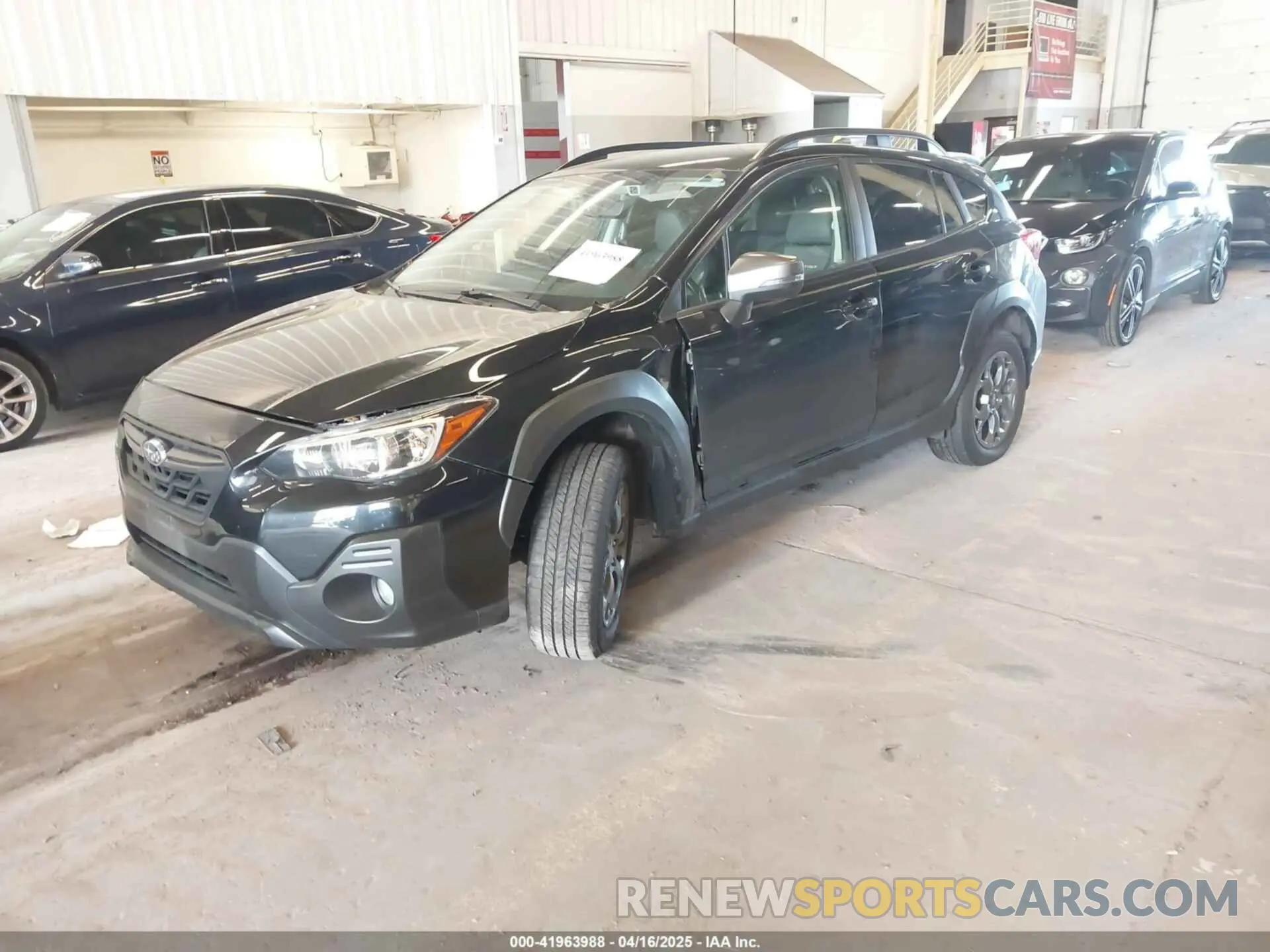 2 Photograph of a damaged car JF2GTHRC7PH320964 SUBARU CROSSTREK 2023