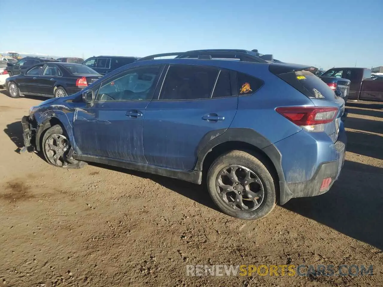 2 Photograph of a damaged car JF2GTHRC8PH230383 SUBARU CROSSTREK 2023