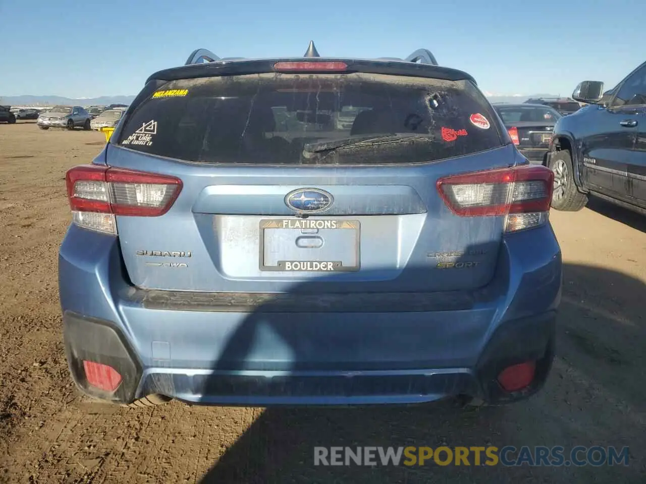 6 Photograph of a damaged car JF2GTHRC8PH230383 SUBARU CROSSTREK 2023