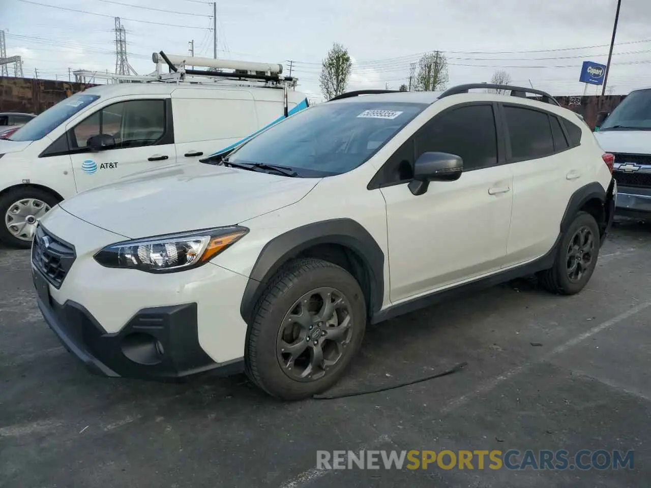 1 Photograph of a damaged car JF2GTHRC8PH311187 SUBARU CROSSTREK 2023