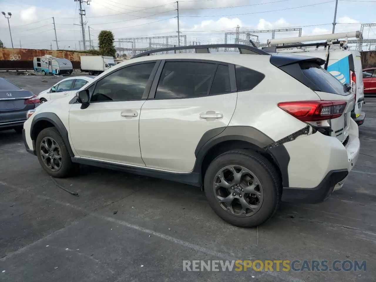 2 Photograph of a damaged car JF2GTHRC8PH311187 SUBARU CROSSTREK 2023