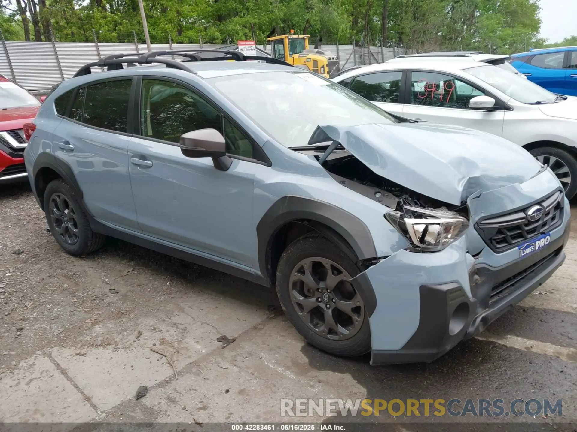 1 Photograph of a damaged car JF2GTHRCXPH291492 SUBARU CROSSTREK 2023