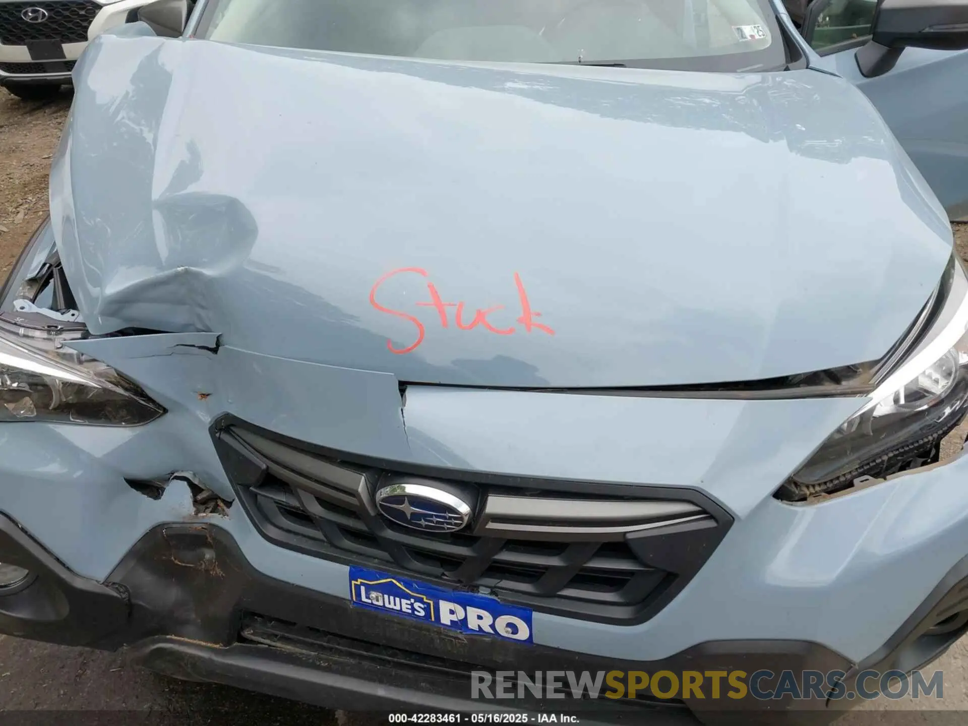 10 Photograph of a damaged car JF2GTHRCXPH291492 SUBARU CROSSTREK 2023