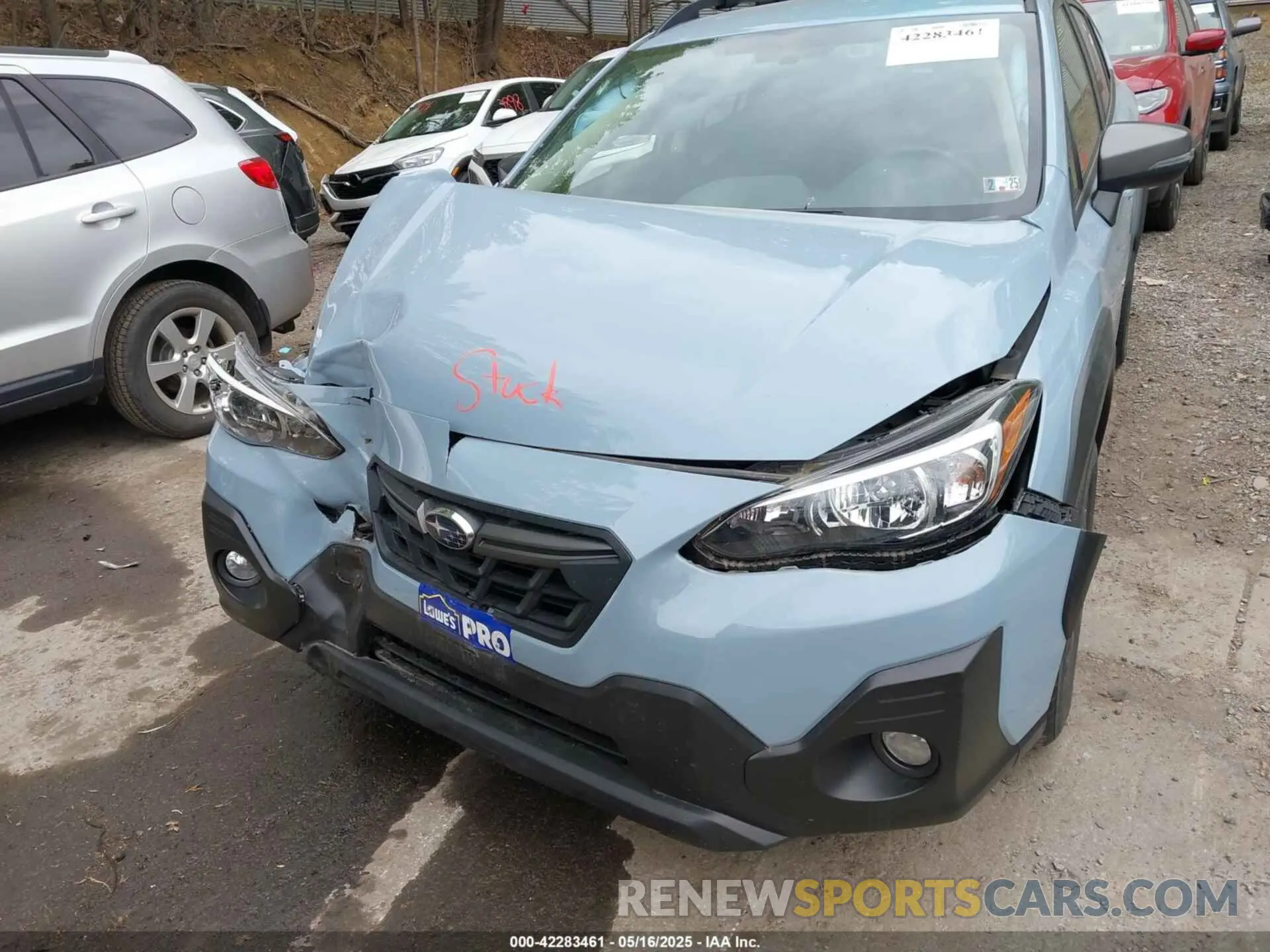 6 Photograph of a damaged car JF2GTHRCXPH291492 SUBARU CROSSTREK 2023