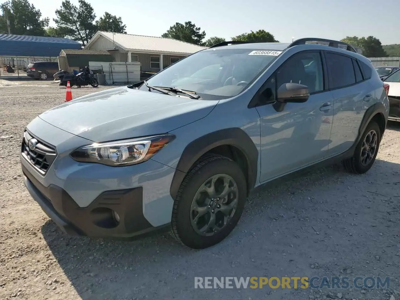 1 Photograph of a damaged car JF2GTHSC0PH239914 SUBARU CROSSTREK 2023