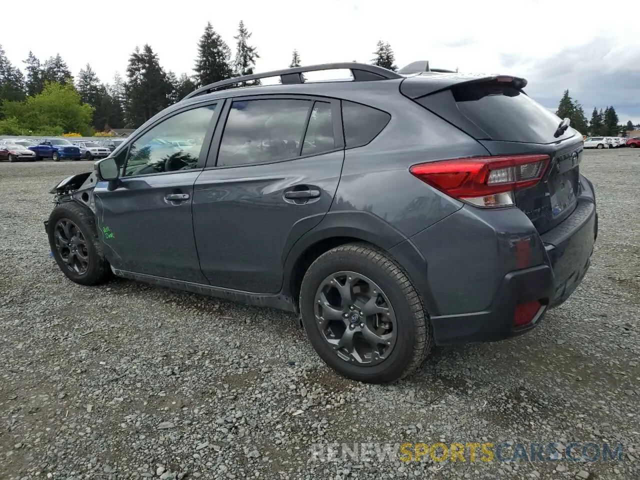 2 Photograph of a damaged car JF2GTHSC0PH242523 SUBARU CROSSTREK 2023