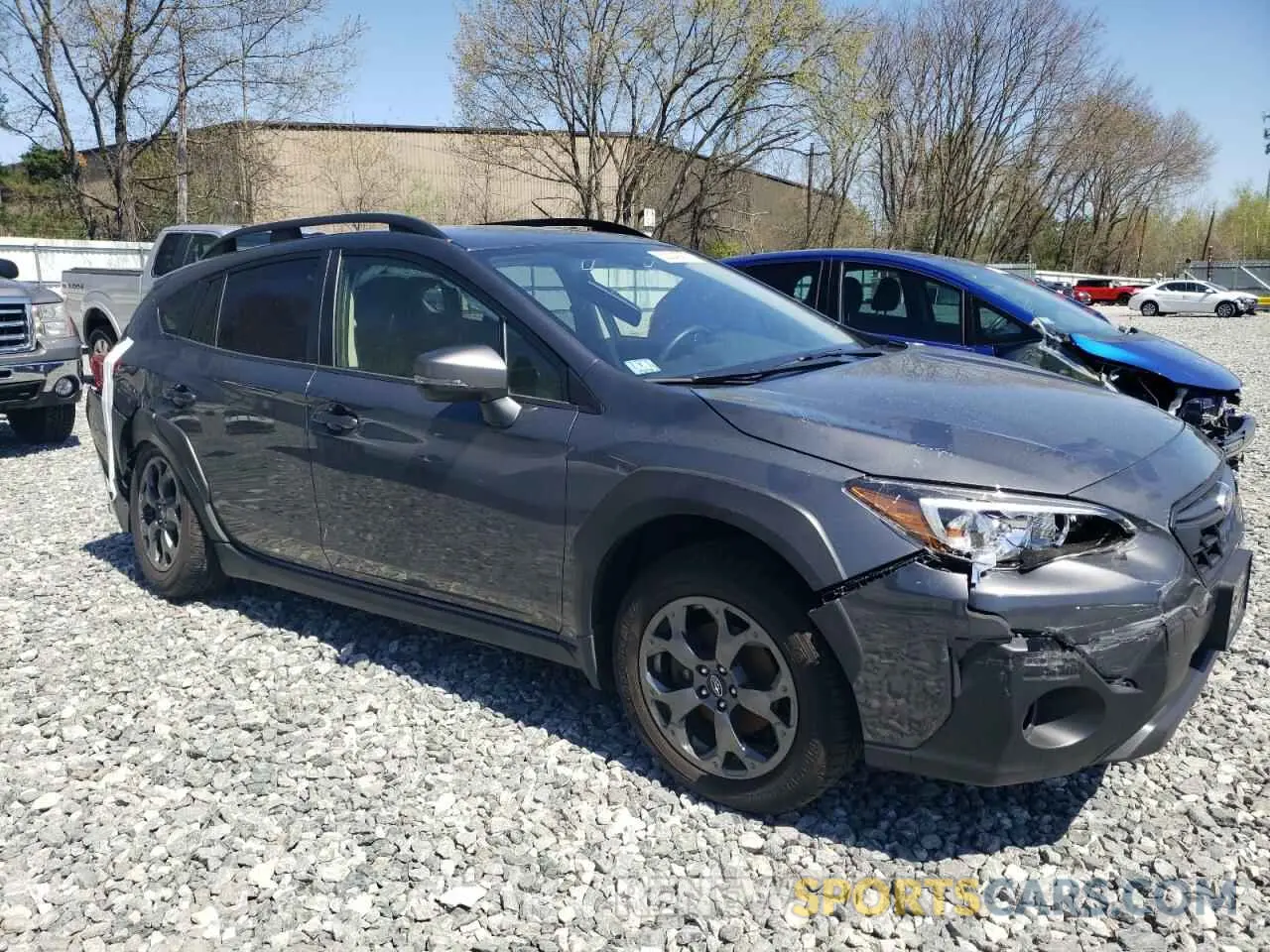 4 Photograph of a damaged car JF2GTHSC0PH274971 SUBARU CROSSTREK 2023