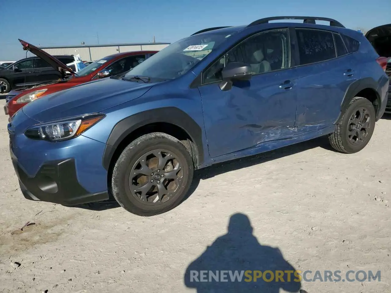 1 Photograph of a damaged car JF2GTHSC0PH294959 SUBARU CROSSTREK 2023
