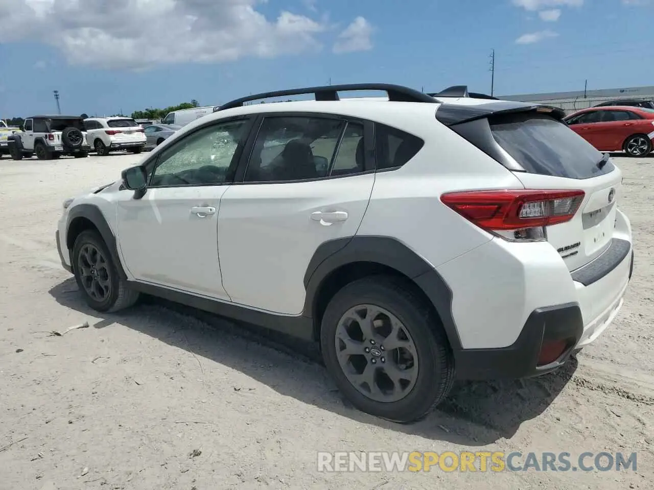 2 Photograph of a damaged car JF2GTHSC2PH250851 SUBARU CROSSTREK 2023