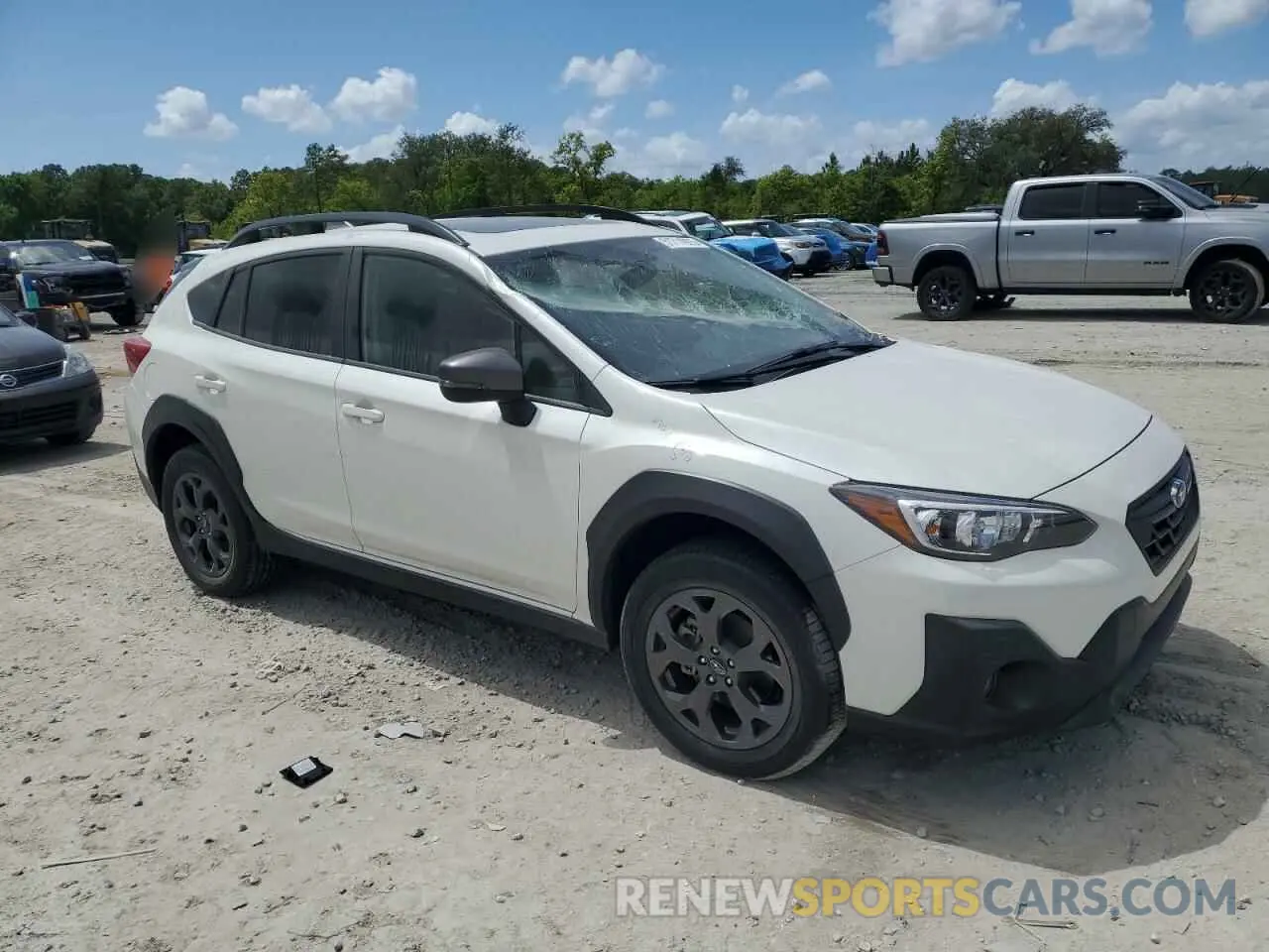 4 Photograph of a damaged car JF2GTHSC2PH250851 SUBARU CROSSTREK 2023