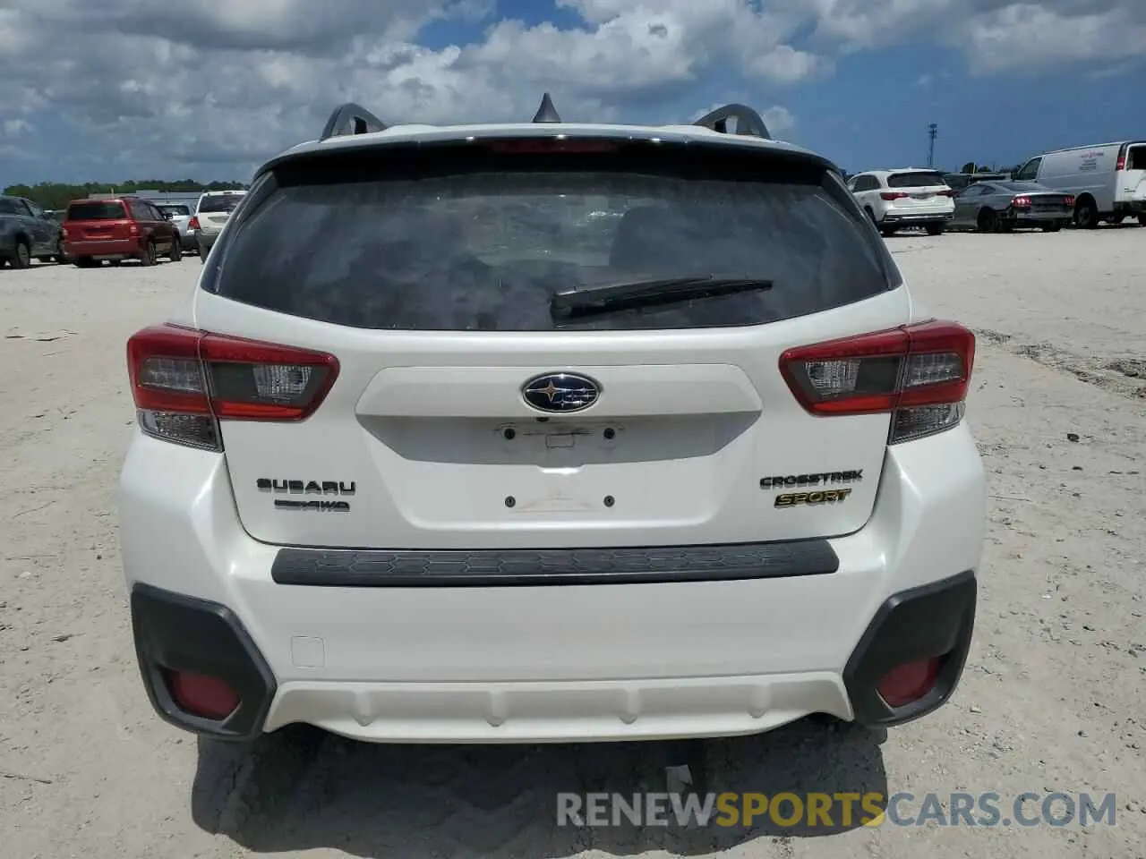 6 Photograph of a damaged car JF2GTHSC2PH250851 SUBARU CROSSTREK 2023