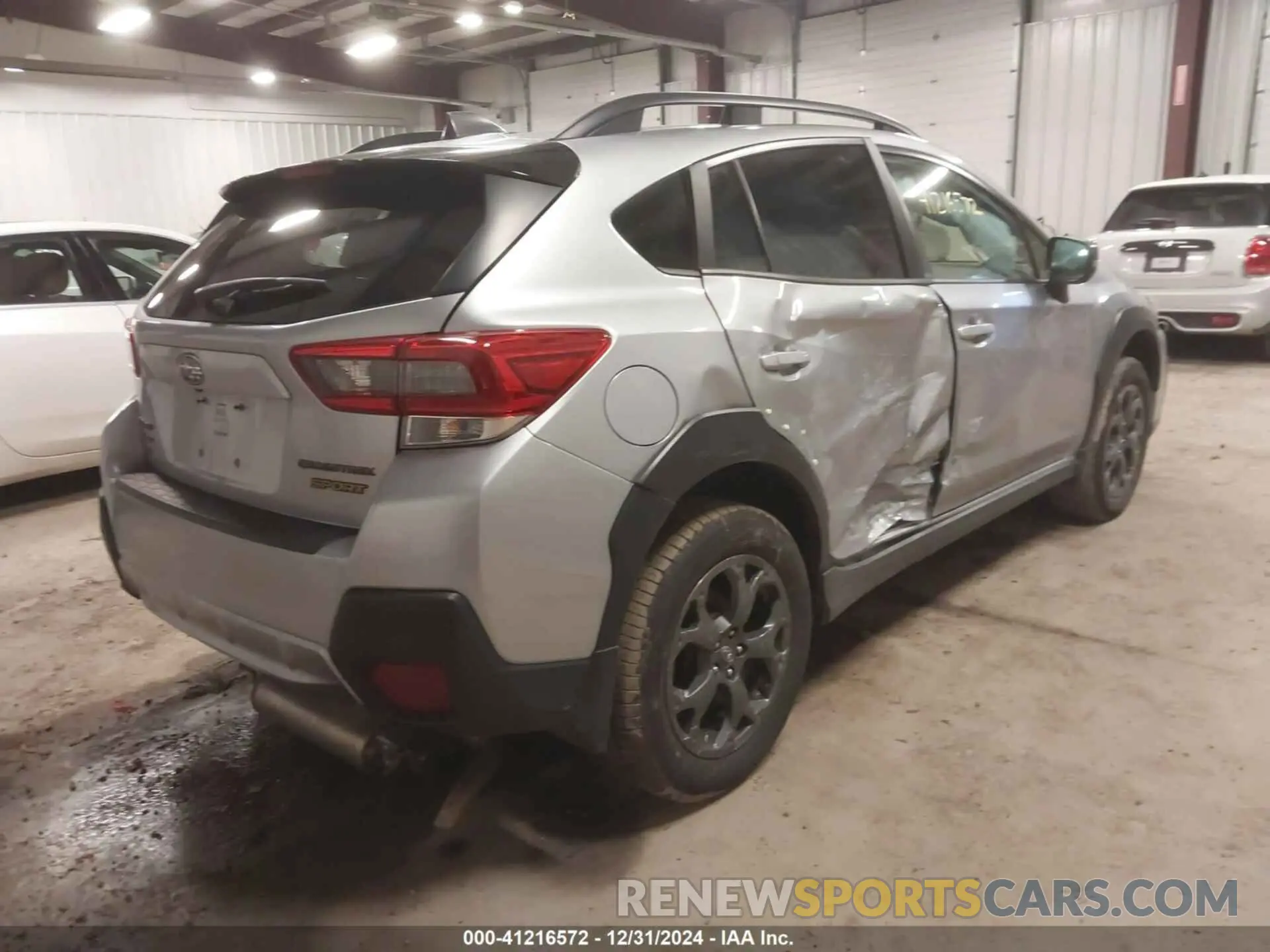 4 Photograph of a damaged car JF2GTHSC2PH259260 SUBARU CROSSTREK 2023