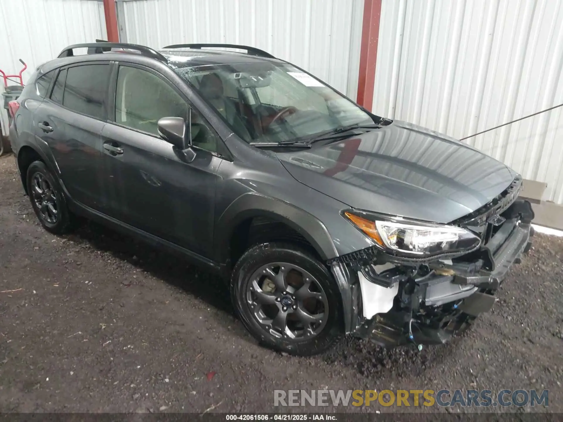 1 Photograph of a damaged car JF2GTHSC2PH271697 SUBARU CROSSTREK 2023