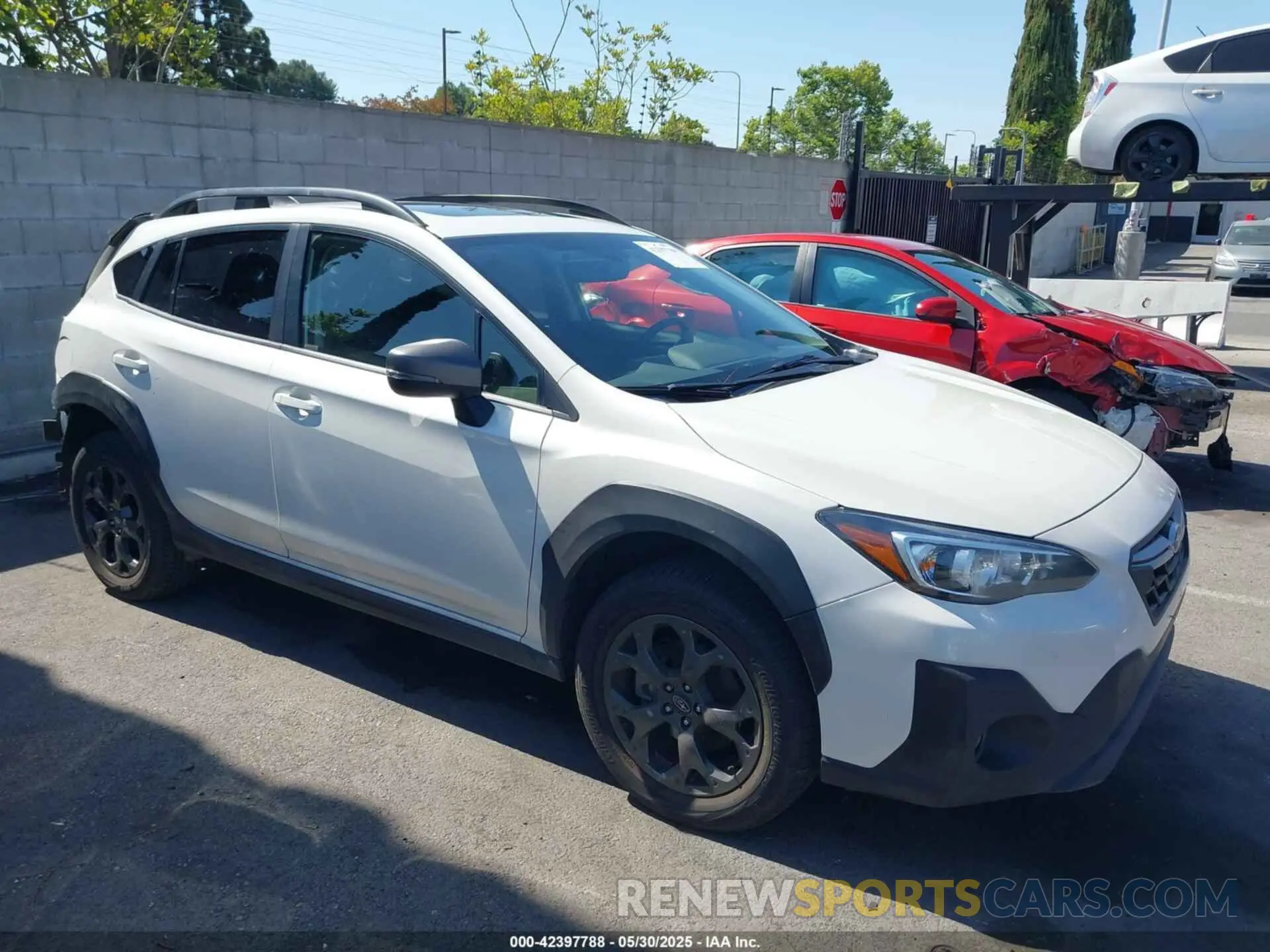 1 Photograph of a damaged car JF2GTHSC2PH276706 SUBARU CROSSTREK 2023