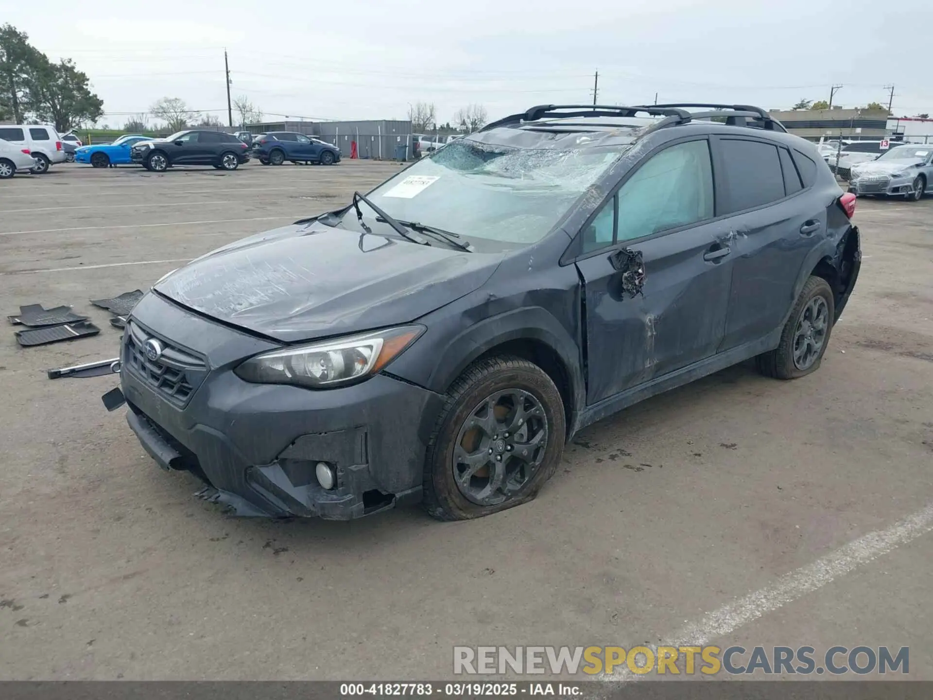 2 Photograph of a damaged car JF2GTHSC3PH279405 SUBARU CROSSTREK 2023