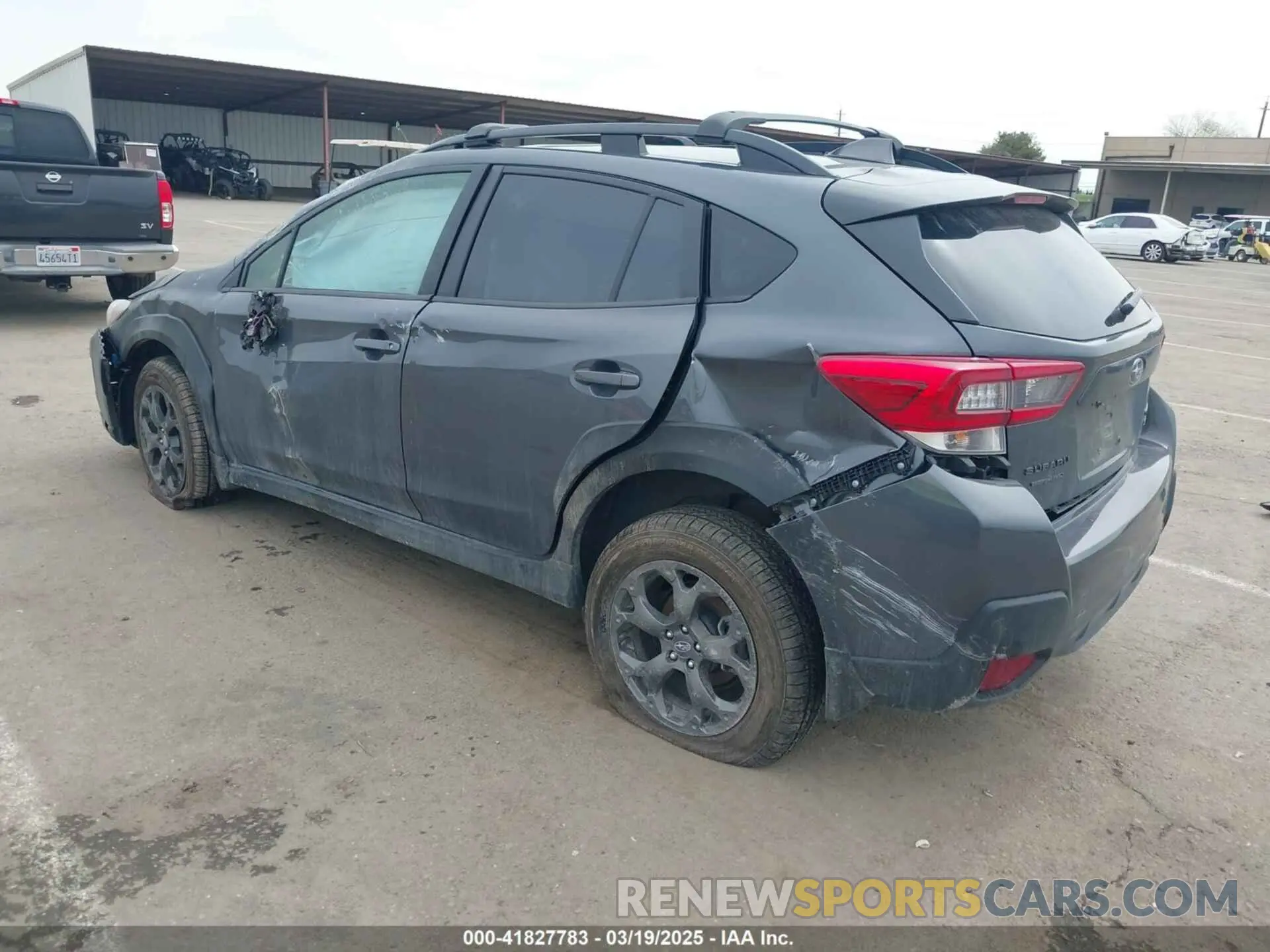 3 Photograph of a damaged car JF2GTHSC3PH279405 SUBARU CROSSTREK 2023