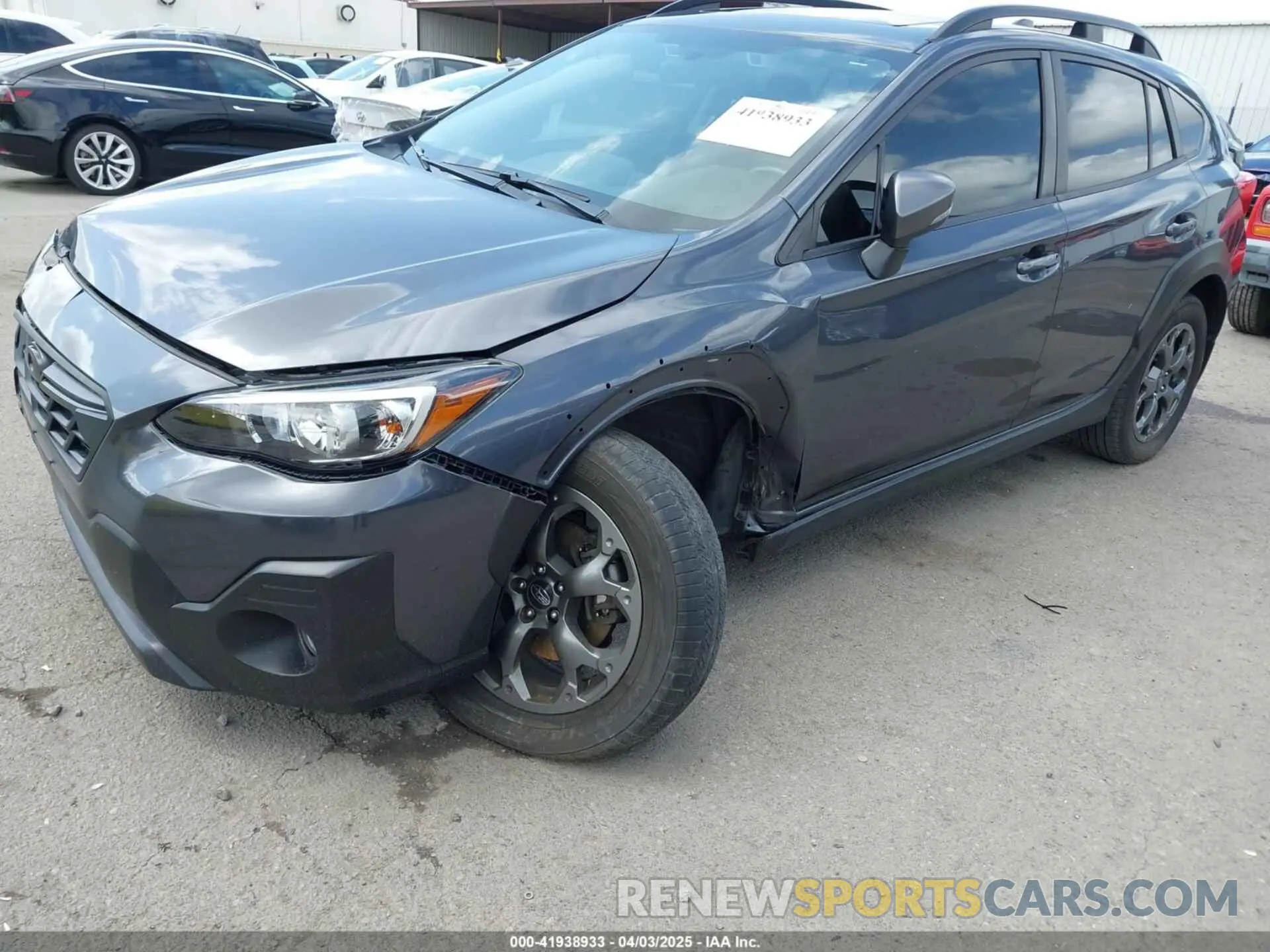6 Photograph of a damaged car JF2GTHSC3PH300916 SUBARU CROSSTREK 2023