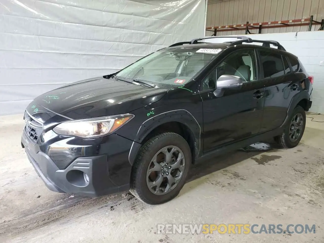 1 Photograph of a damaged car JF2GTHSC3PH303802 SUBARU CROSSTREK 2023