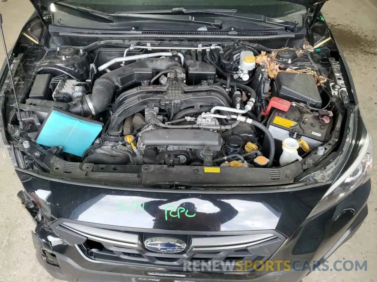 12 Photograph of a damaged car JF2GTHSC3PH303802 SUBARU CROSSTREK 2023