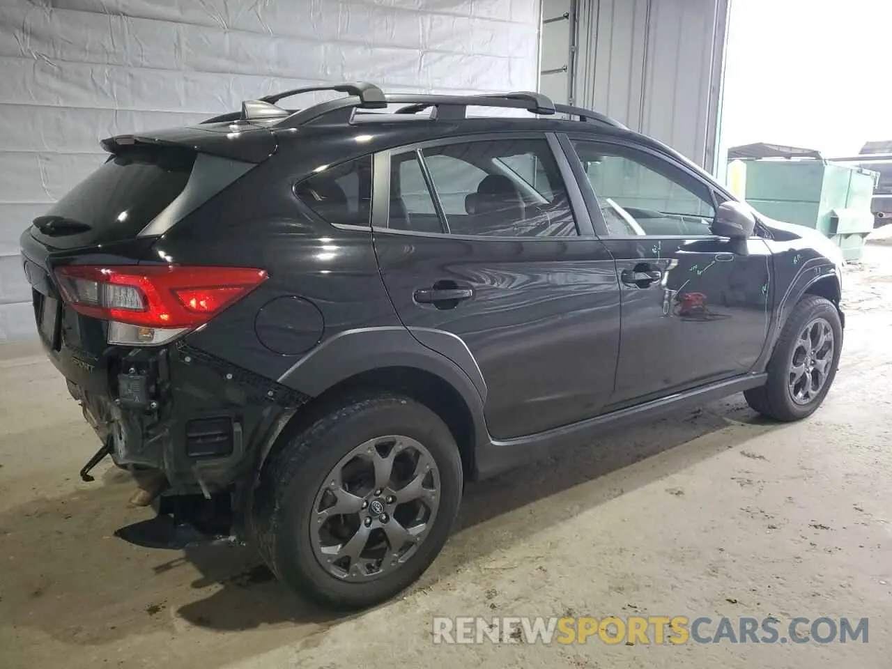 3 Photograph of a damaged car JF2GTHSC3PH303802 SUBARU CROSSTREK 2023