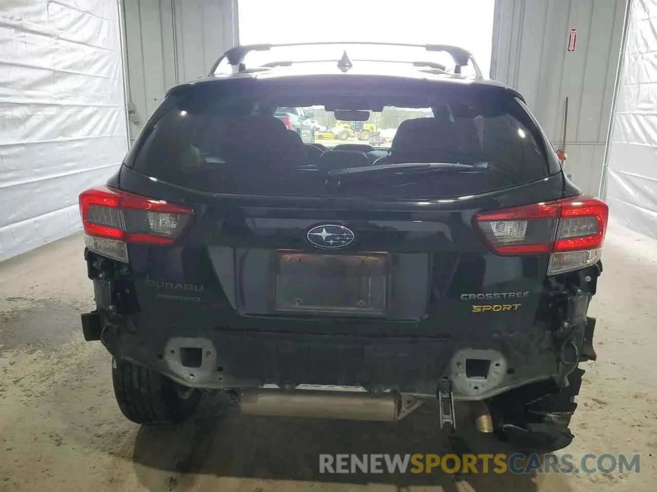 6 Photograph of a damaged car JF2GTHSC3PH303802 SUBARU CROSSTREK 2023
