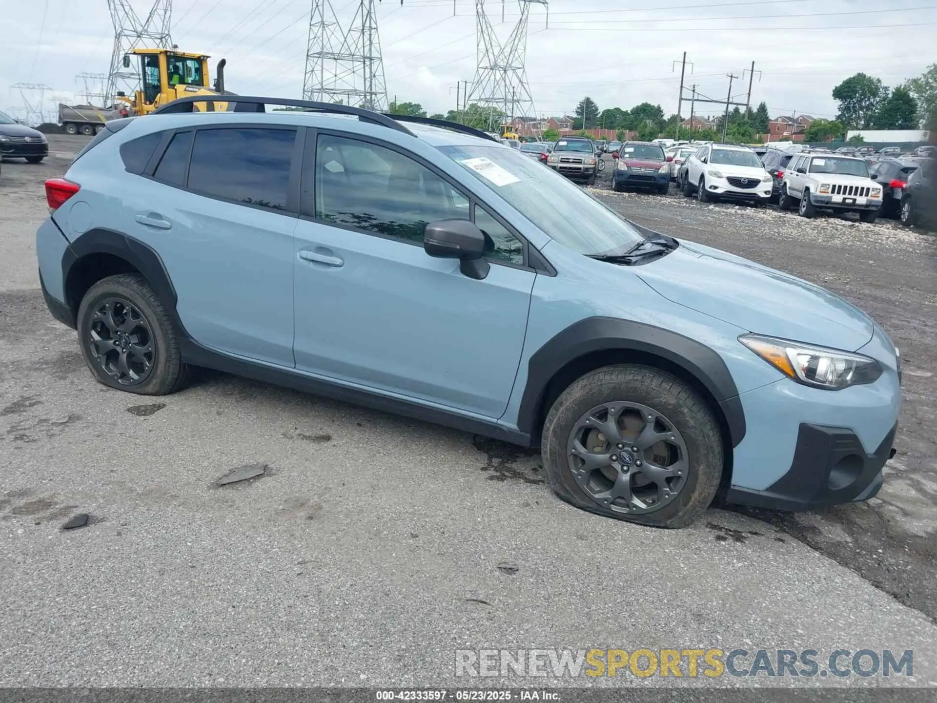 1 Photograph of a damaged car JF2GTHSC4PH303338 SUBARU CROSSTREK 2023