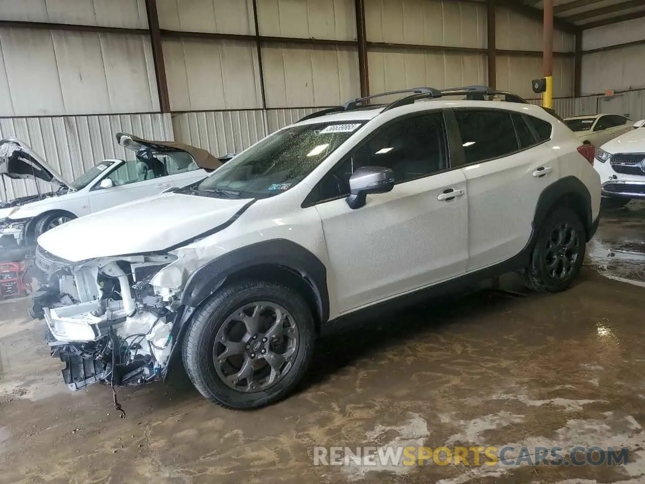 1 Photograph of a damaged car JF2GTHSC5PH247586 SUBARU CROSSTREK 2023