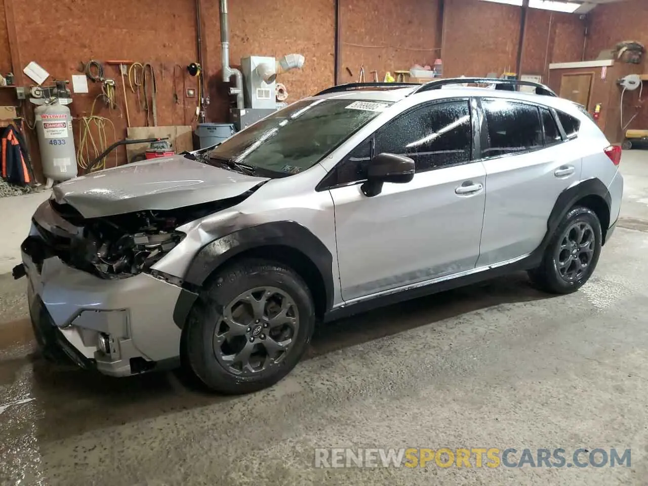 1 Photograph of a damaged car JF2GTHSC6PH200969 SUBARU CROSSTREK 2023