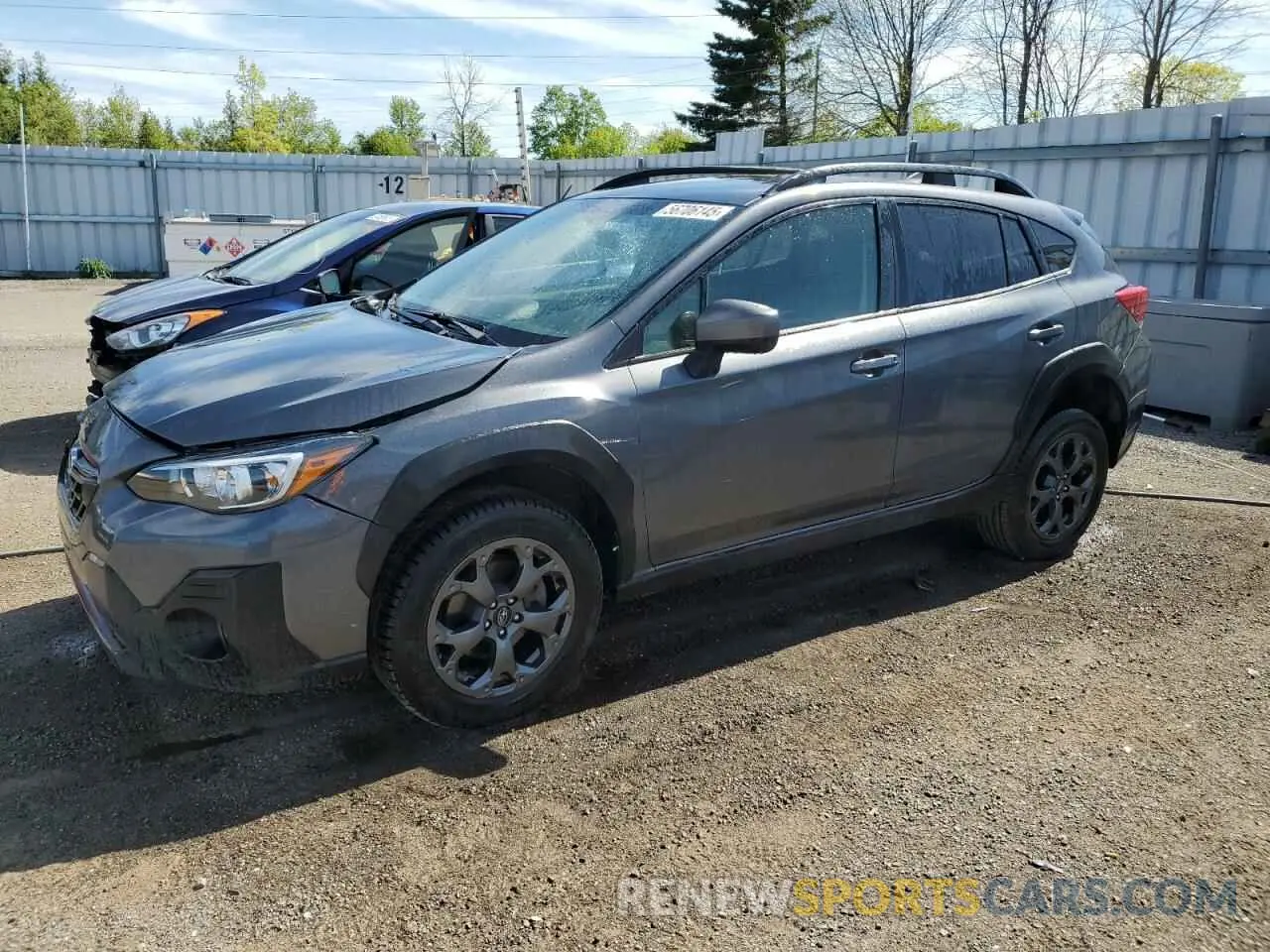 1 Photograph of a damaged car JF2GTHSC6PH233857 SUBARU CROSSTREK 2023