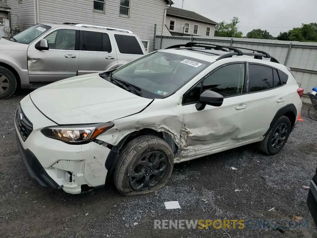 1 Photograph of a damaged car JF2GTHSC6PH278054 SUBARU CROSSTREK 2023