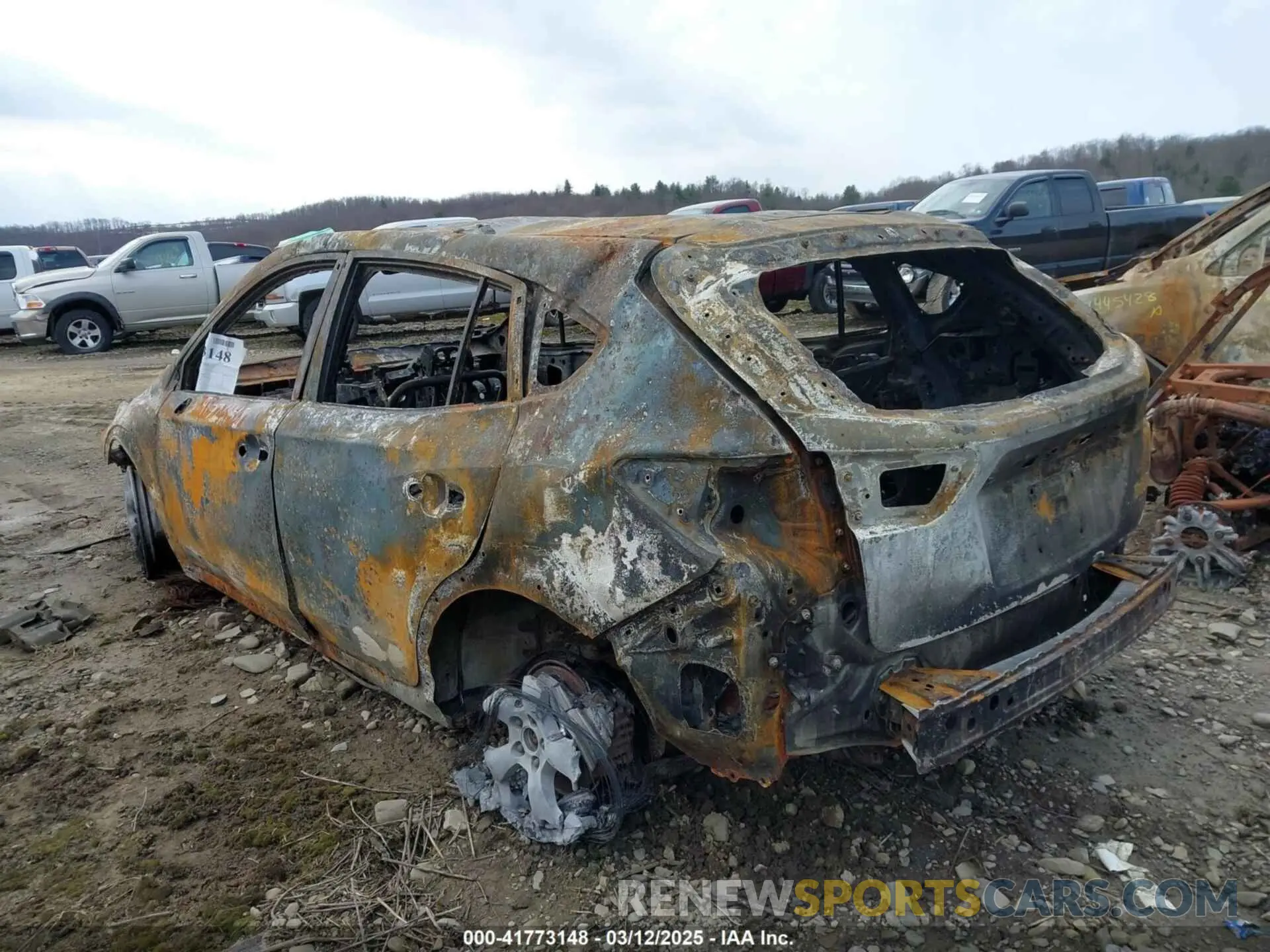 3 Photograph of a damaged car JF2GTHSC6PH295288 SUBARU CROSSTREK 2023