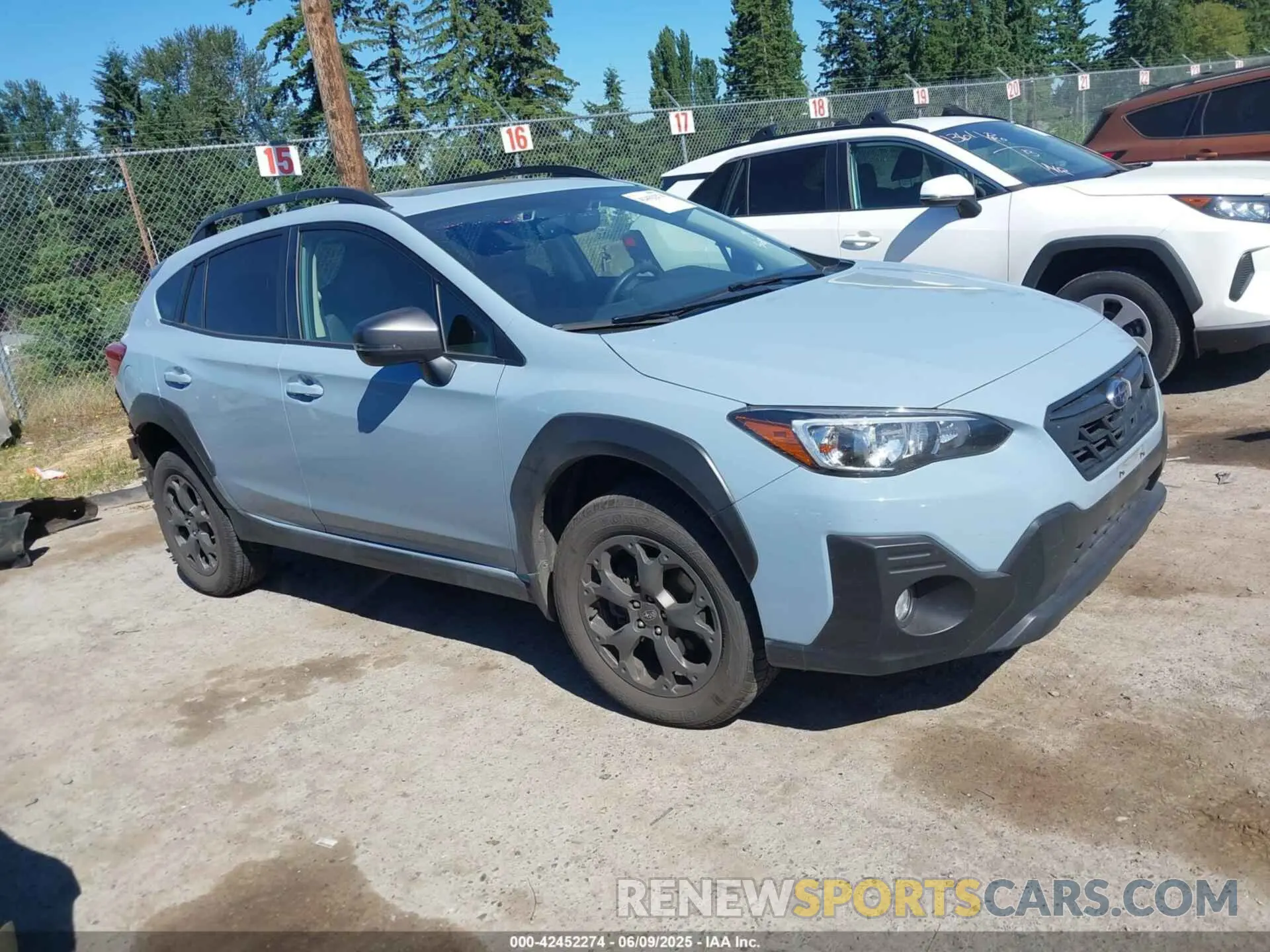 1 Photograph of a damaged car JF2GTHSC7PH298880 SUBARU CROSSTREK 2023