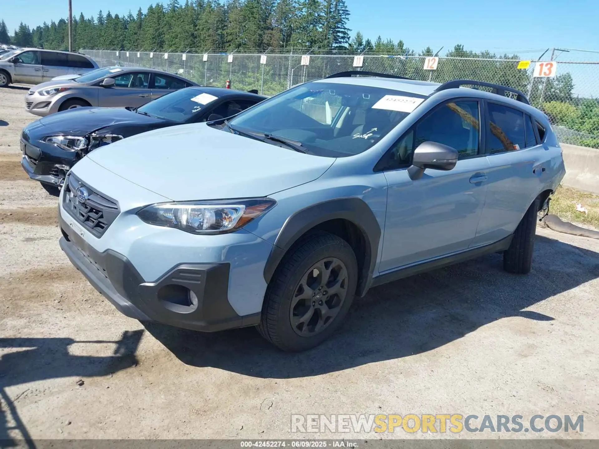 2 Photograph of a damaged car JF2GTHSC7PH298880 SUBARU CROSSTREK 2023