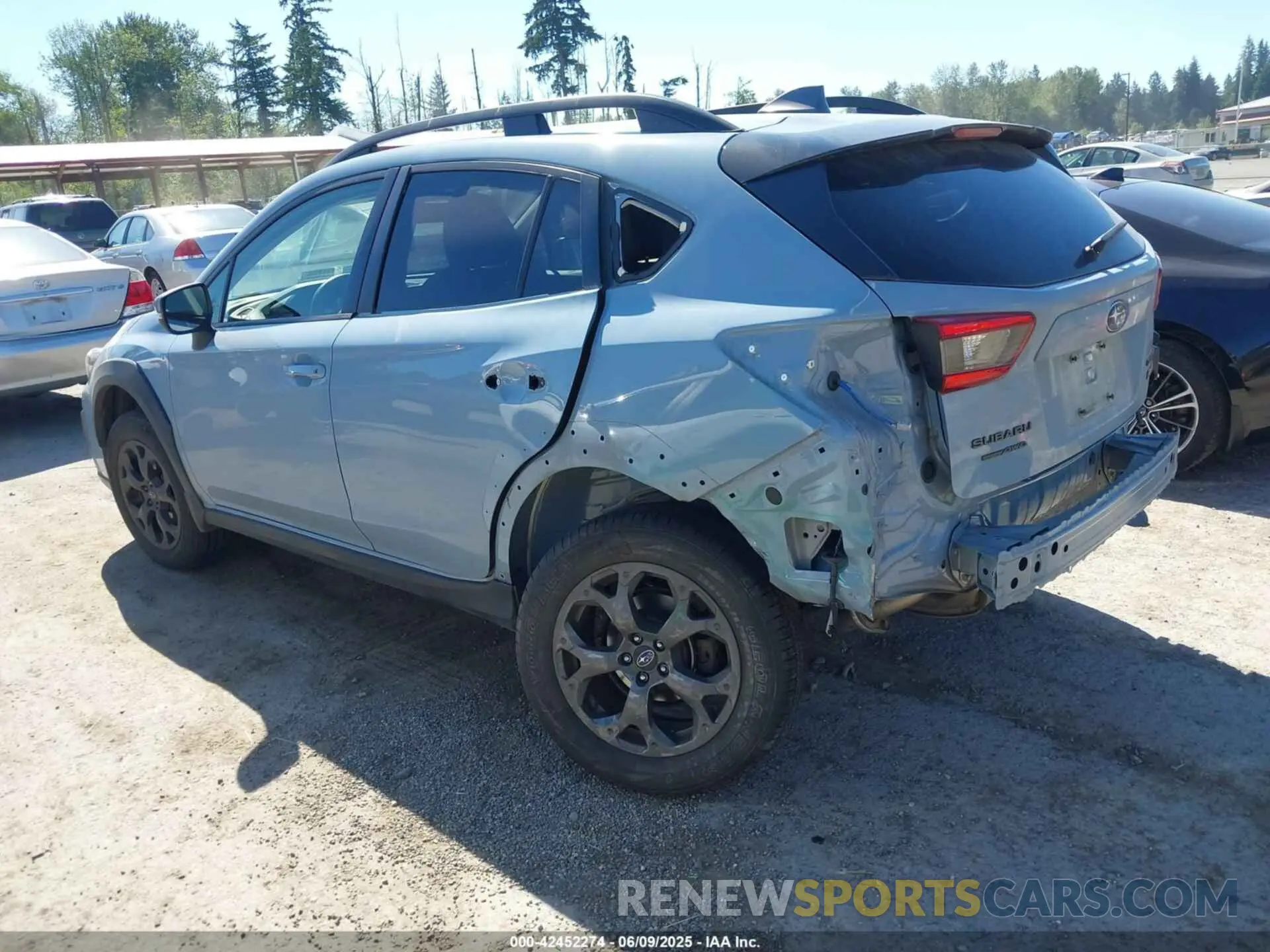 3 Photograph of a damaged car JF2GTHSC7PH298880 SUBARU CROSSTREK 2023