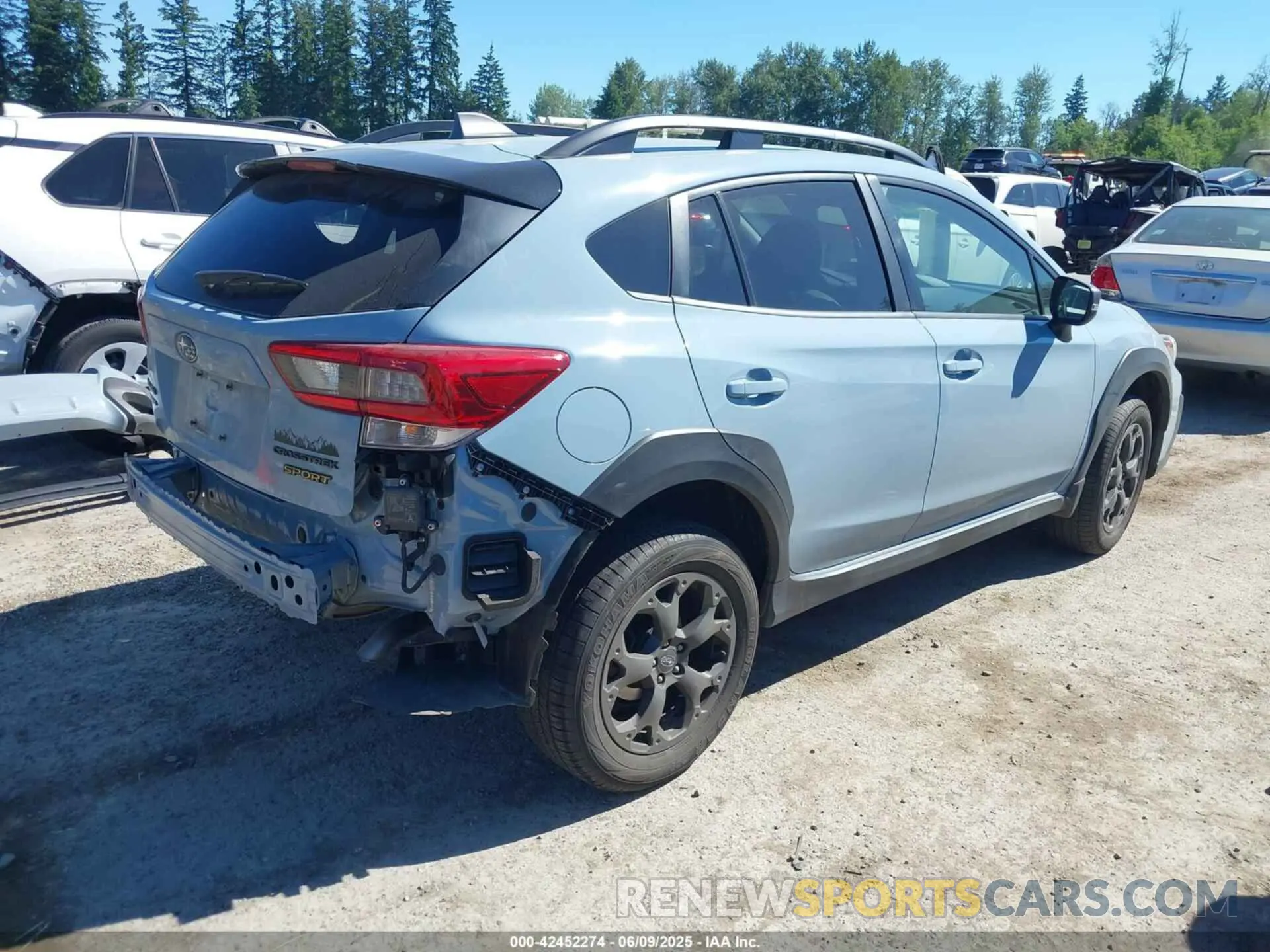 4 Photograph of a damaged car JF2GTHSC7PH298880 SUBARU CROSSTREK 2023