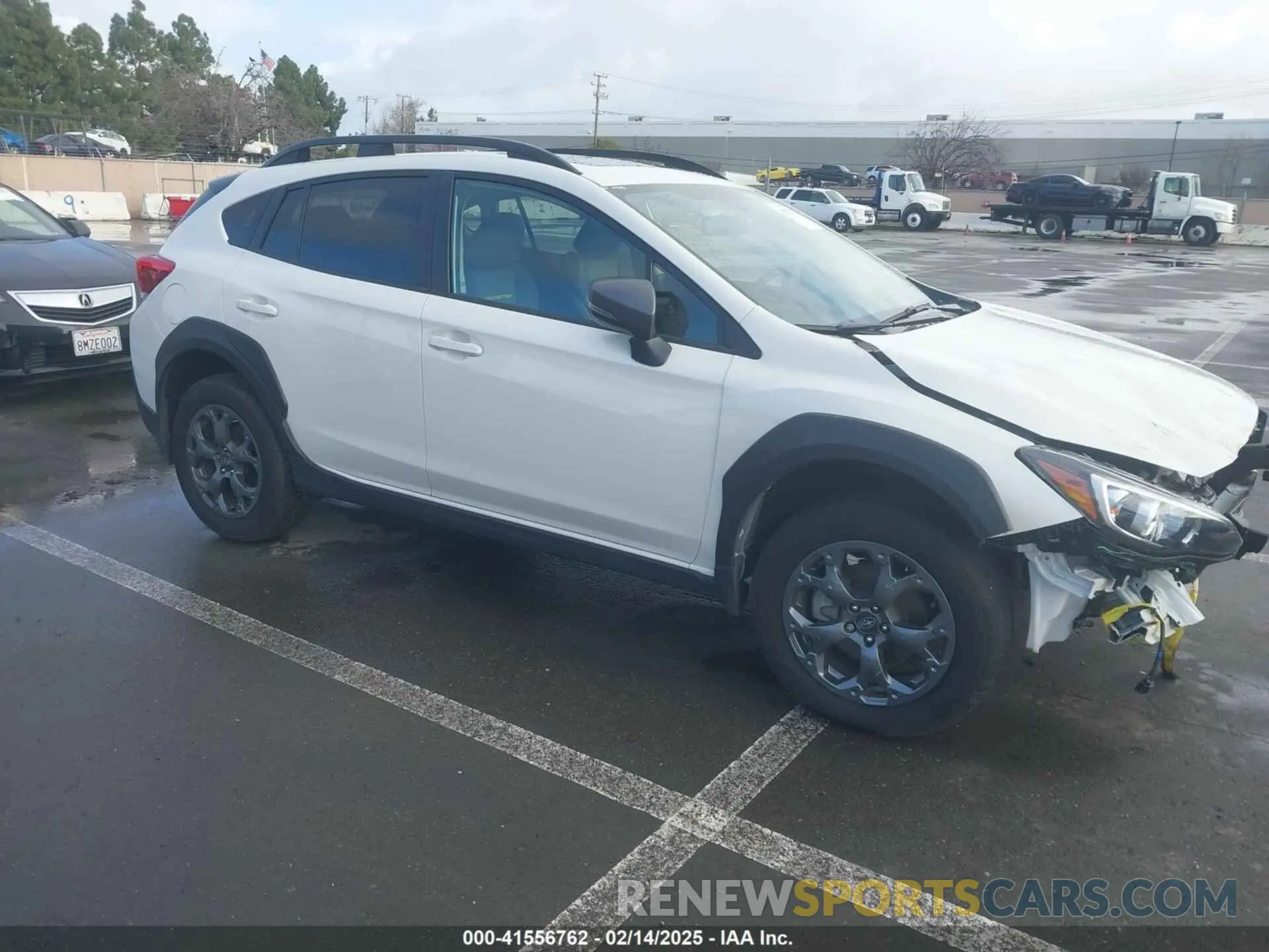 1 Photograph of a damaged car JF2GTHSC7PH317511 SUBARU CROSSTREK 2023