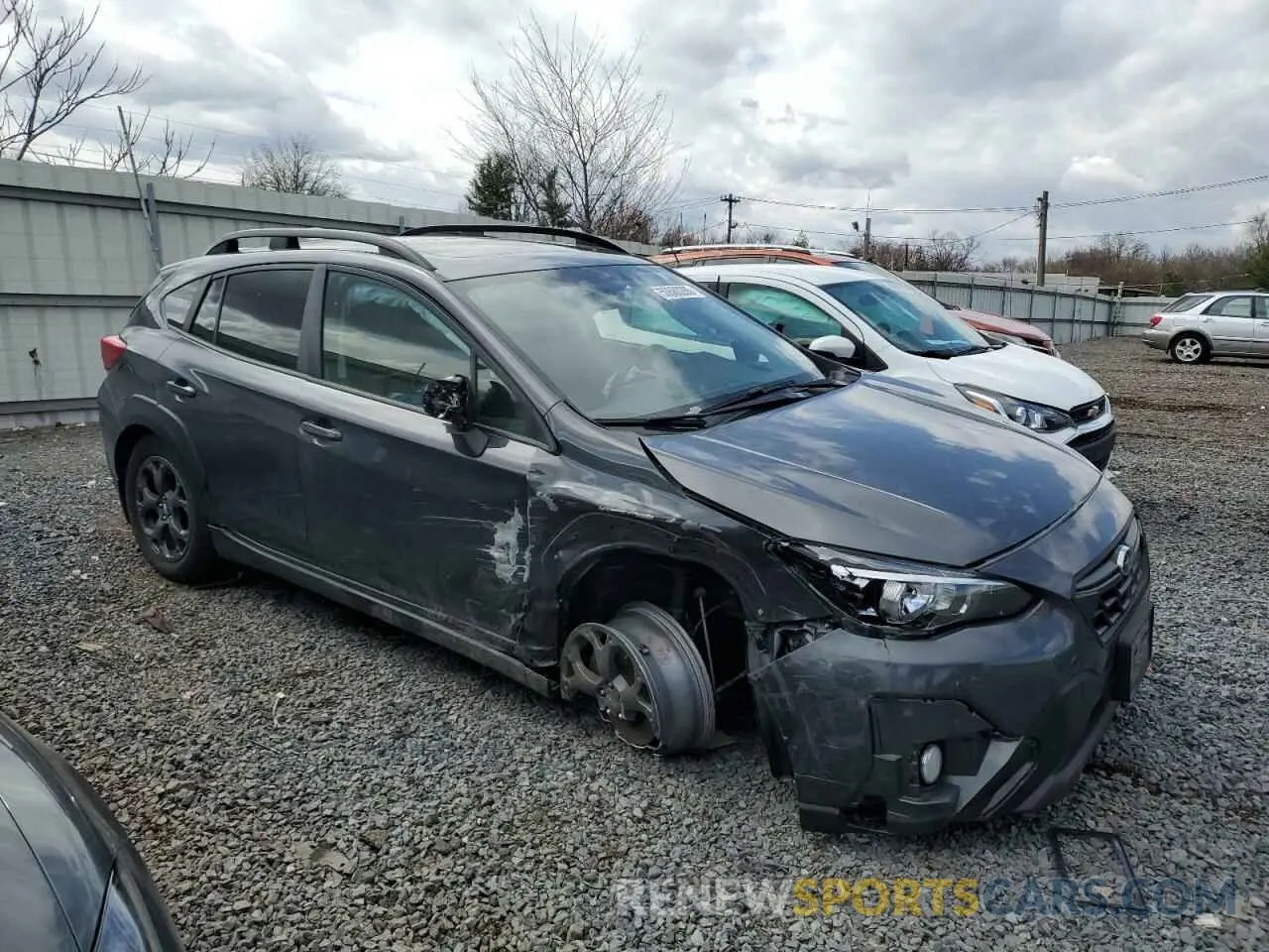 4 Photograph of a damaged car JF2GTHSC8PH202500 SUBARU CROSSTREK 2023
