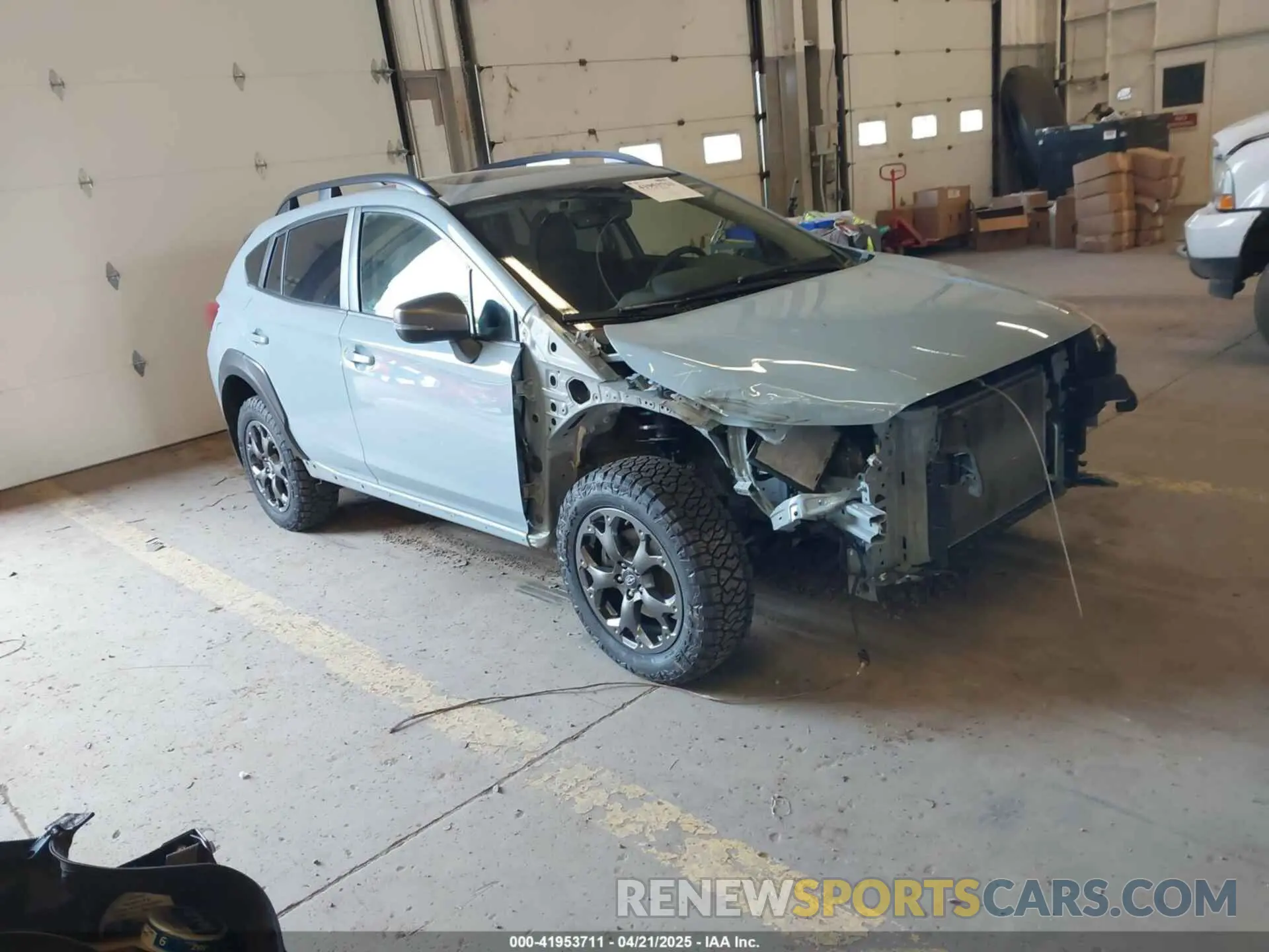 1 Photograph of a damaged car JF2GTHSC8PH217143 SUBARU CROSSTREK 2023