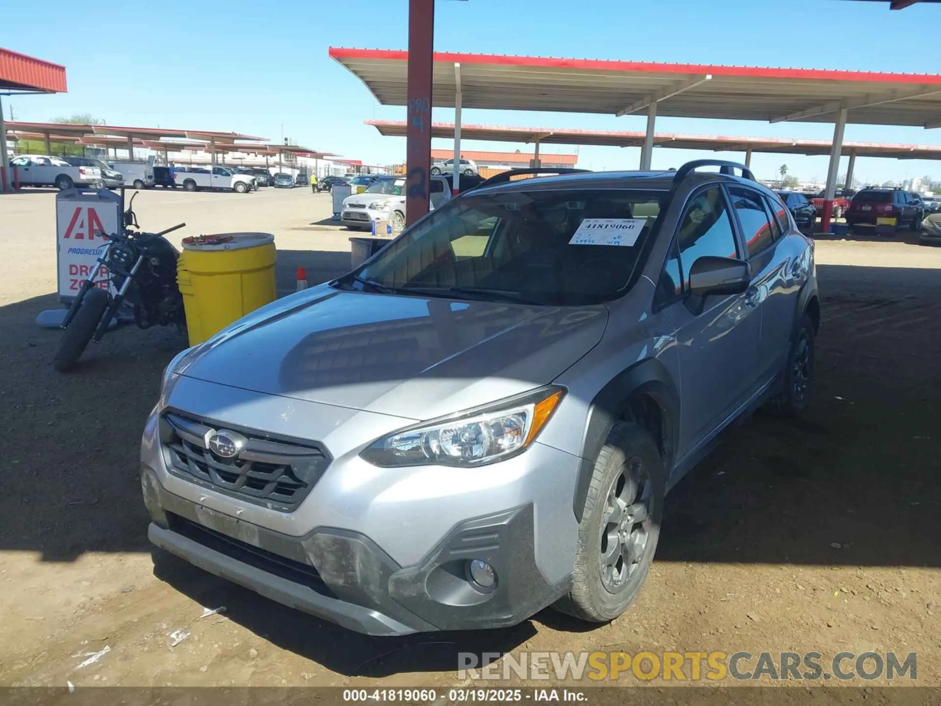 2 Photograph of a damaged car JF2GTHSC8PH236212 SUBARU CROSSTREK 2023