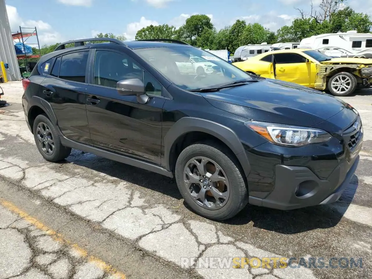 4 Photograph of a damaged car JF2GTHSC9PH221203 SUBARU CROSSTREK 2023