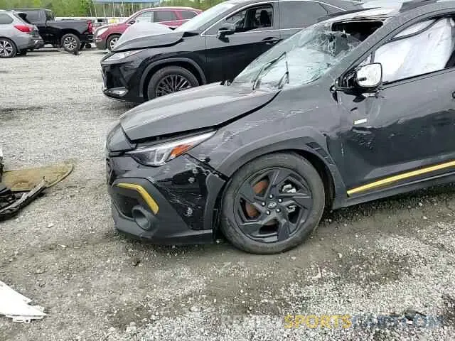 10 Photograph of a damaged car 4S4GUHF60R3715798 SUBARU CROSSTREK 2024