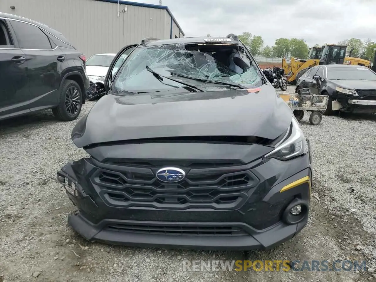 5 Photograph of a damaged car 4S4GUHF60R3715798 SUBARU CROSSTREK 2024