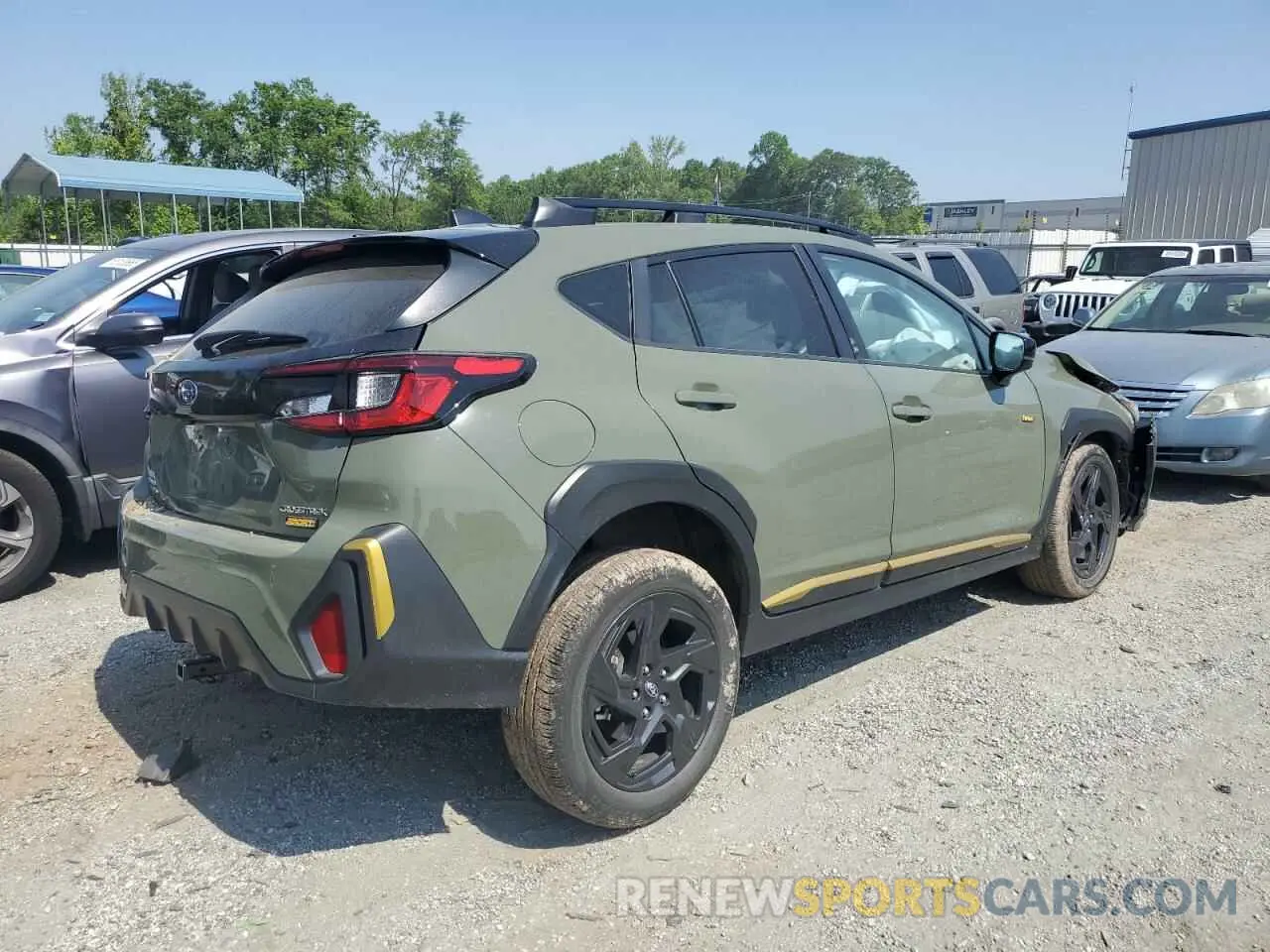 3 Photograph of a damaged car 4S4GUHF60R3757369 SUBARU CROSSTREK 2024