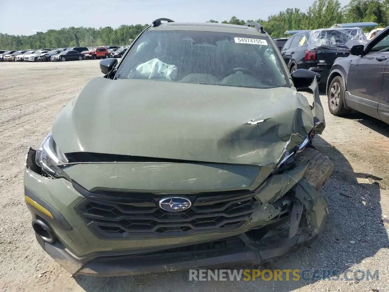 5 Photograph of a damaged car 4S4GUHF60R3757369 SUBARU CROSSTREK 2024