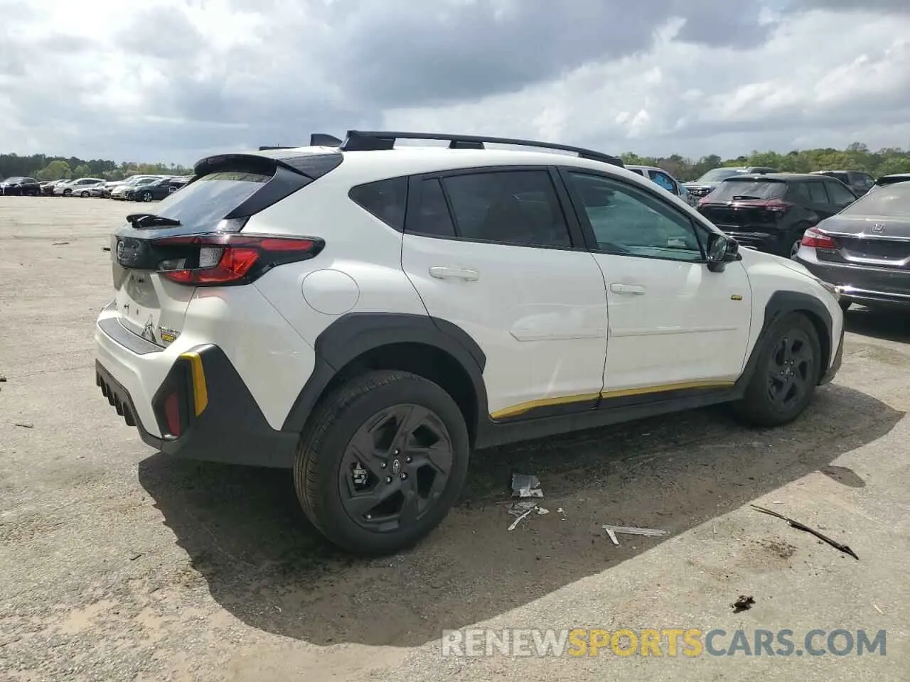 3 Photograph of a damaged car 4S4GUHF60R3831065 SUBARU CROSSTREK 2024